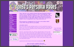 Tonya Personal Website www.tonya.me.uk